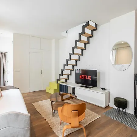Amazing Loft In The Vibrant Area Near The Famous Bastille's Place Apartment