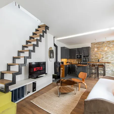 Apartment Amazing Loft In The Vibrant Area Near The Famous Bastille's Place